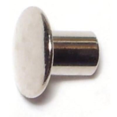 3/16" x 5/16" Zinc Plated Steel Tubular Rivets (80 pcs.)