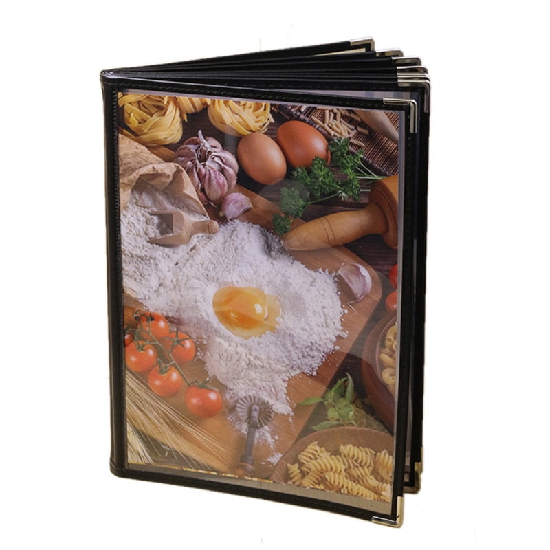 Menu Holder RESTAURANT PUB Sign Bar Catering luxury A4 Display meal list COVER 