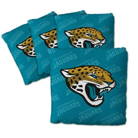 NFL Jacksonville Jaguars Cornhole Bags - 4PK - Teal
