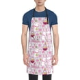 thumbnail image 4 of Cauagu Easter Rabbit Aprons with Pockets,Waterproof Apron for Women,Kitchen Cooking Apron Adjustable Bib Aprons Chef Apron for Cooking,Drawing,Crafting, 4 of 8