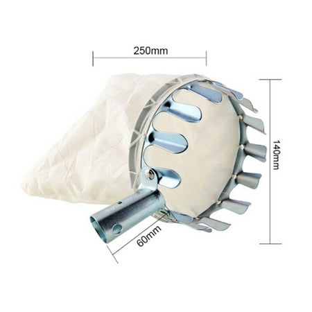 Tools Of Gardening Portable Metal Fruit Picker Horticultural Fruit Picker Gardening Picking Tool Hardware Tool ()