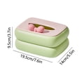 thumbnail image 3 of Dvkptbk plastic tissue box Tissue Box Living Room Napkin Box Desktop Coffee Table Storage Cute Paper Drawer Box, 3 of 6