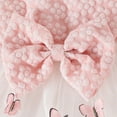thumbnail image 4 of Odeerbi Infant Girls Party Floral Tank Dress with Bolero Shrugs Set Butterfly Embroidered Lace Tulle Dress Two Piece Set Cute Long Sleeve Cropped Jacket Dress Set Infant Girls Clothes, 4 of 8