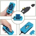 thumbnail image 4 of ELQCSG Automotive Circuit Fault Probe Tester, High-Precision Current Tester, 20A 48V Car Relay Fuse Blade Checker, Built-in Front Light with Blue Backlit LCD Screen, 1Pc, 4 of 8