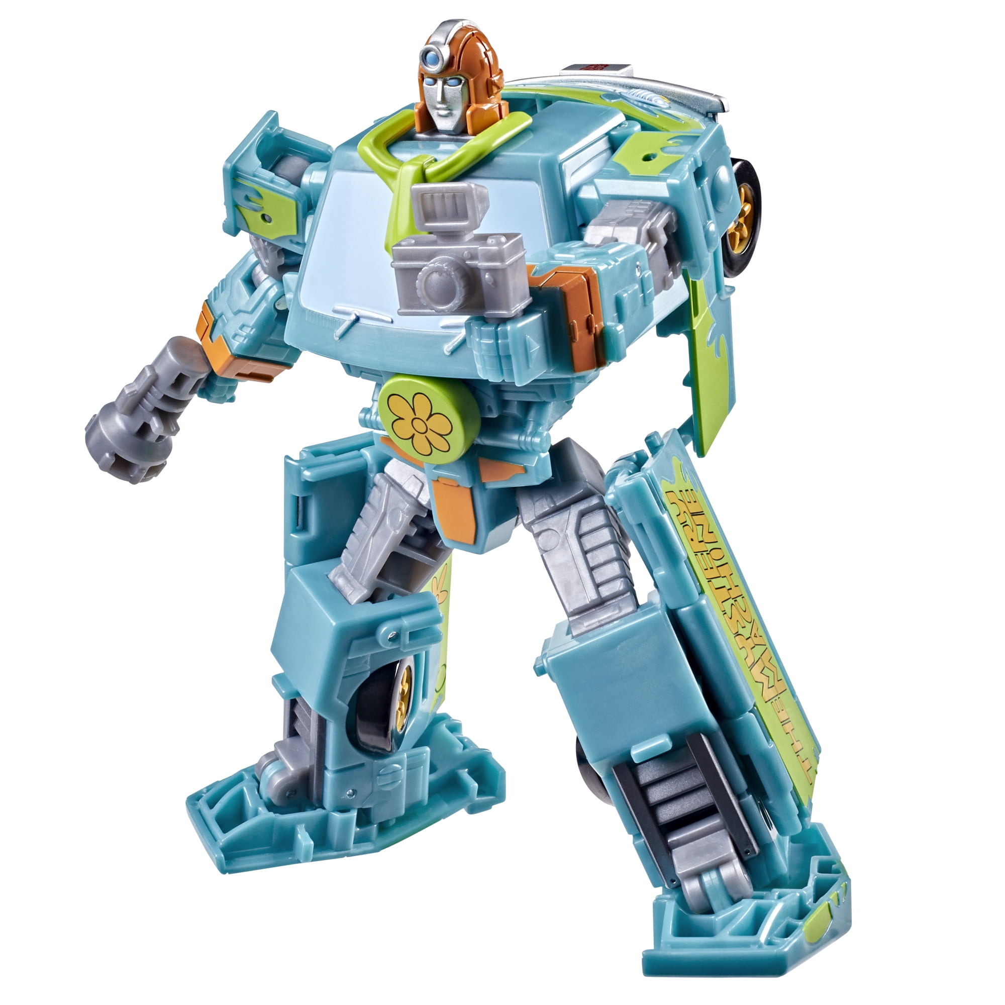 Transformers Toys Scooby Doo Mysterious Prime & Automutt Action Figures, 8+