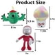 thumbnail image 4 of Jhesao 10 Piezas Plantas Y Zombis Peluches Plantas Zombis Conjuntos De Juguete 1 2 Muñeco De Peluche Suave Pvz Figura De Felpa Muñeca Nuevo, 4 of 5