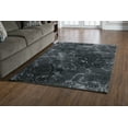 thumbnail image 4 of Linon Home Décor Jewel Area Rug Collection, Gray and Black, 8' x 10.4', 4 of 4