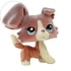 thumbnail image 3 of 2pcs Custom-Made Flocked Animal Figure Fuzzy Collie Great Dane Dachshund Cocker Spaniel Dog Short Hair cat Old Pet Shop Toy Birthday Party Favor (2210 and 2291), 3 of 7