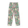 thumbnail image 3 of Fotbe Rose Flowers Men's Pajama Pants,Sleepwear Pants,Pj Bottoms Drawstring And Pockets-Small, 3 of 7