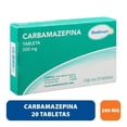 thumbnail image 1 of Carbamazepina Medimart 200 mg, 20 tabletas, 1 of 4