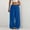 *Blue, variant on ClodeEU Women's Wide Leg Sweatpants ,Drawstring Elastic Waist Baggy Sweat Pants White,Womens Plus XL