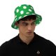 thumbnail image 4 of Fotbe Green And White Polka Dot Sombrero Tipo Pescador con Estampado – Sombrero de Sol de Algodón de Moda para Playa, Golf, Pesca, 4 of 6