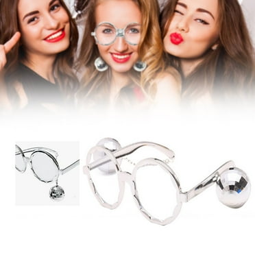 Clearance！Event Partyunder $5Retro Party Funny Glasses 4 Size Sunglasses Accessories for Women and Men