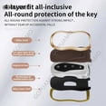 thumbnail image 6 of For Geely B 4 buttons New Emgrand GS X6 SUV EC7 Car Styling Accessories Zinc alloy+leather Car Key Case Cover Holder Protective, 6 of 27