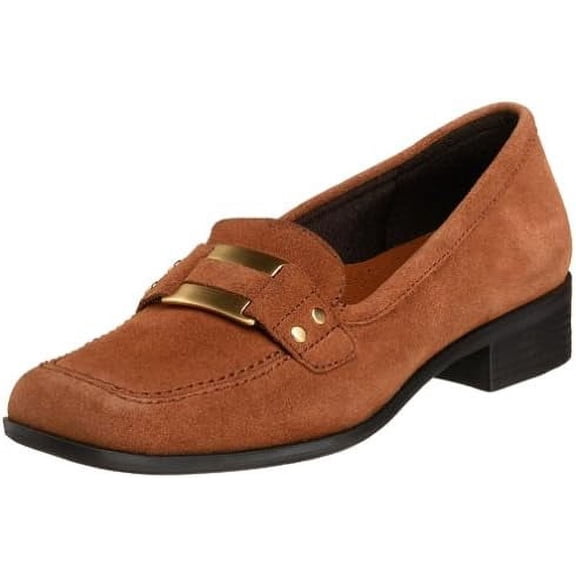 LifeStride Women's Partner Casual Moc Caramel 9M