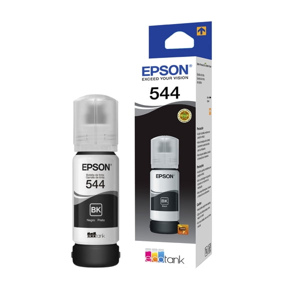 Tanque de Tinta Epson T544 Negro, 65ml