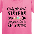 thumbnail image 4 of Inktastic Only the Best Sisters Get Promoted to Big Sister Youth T-Shirt, 4 of 5