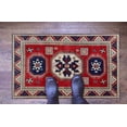 thumbnail image 4 of Aztek Rugs, Cool Rugs, Dining Room Rugs, Popular Rug, Geometric Rugs, Hallway Rug, Moroccan Design Rugs, Oriental Rug, Office Decor Rugs, 3.3'x9.2' - 100x280 cm, 4 of 8