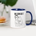 thumbnail image 3 of CafePress - Rosie The Riveter We Can Do It - 11 oz Ceramic Mug - Novelty Coffee Tea Cup, 3 of 4