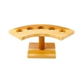 thumbnail image 2 of Crescent Natural Bamboo Cone Stand - 5 slots - 10" x 4 1/2" x 4" - 1 count box, 2 of 3