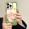 thumbnail image 3 of Retro Cute duck phone case Cute Phone Case Soft TPU Cover Case for iPhone 14 series, 3 of 5