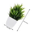 thumbnail image 2 of OULII 3Ud Planta Artificial En Maceta Para Interior De Y Oficina, 2 of 8