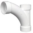 thumbnail image 1 of Charlotte Pipe &amp; Foundry PVC005010600HA PVC-Dwv Y Long Turn Tee  1.5 in., 1 of 1
