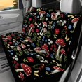 thumbnail image 2 of Uourmeti Vintage Mushroom Floral Cushion Protector Covers for Men, 2 Pack Car Rear Seat Covers Washable Non-Slip Universal Seat Cover Sets, 2 of 7