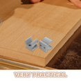 thumbnail image 3 of LEEYNEER 24 Pcs Toilet Rails Clips Replacement Safety Frame Tube Clamp Toilet Seat Risers Mount Clamps For Elderly Senior Elevated Toilet Seat, 3 of 8