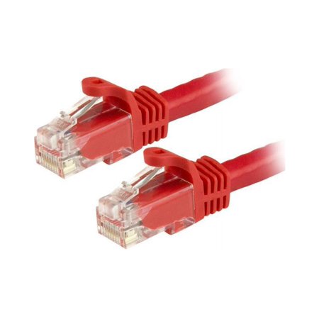UPC: 0065030869300 | StarTech 4ft Red Cat6 Patch Cable with Snagless RJ45 Connectors