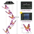 thumbnail image 2 of Sunflower Solar Wind Chimes Color Changing Lights Outdoor, Best Gifts for Mom Grandma Women Wife Aunt Sister, Unique Mobile Wind Chime, Mothers Day Yard Decor, 2 of 7