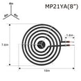 thumbnail image 2 of SP21YA Electric Range Burner Element Replacement WB30X253  for GE Hotpoint Kenmore Roper Electric Stove Burner Element, 2 of 7