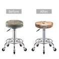 thumbnail image 5 of Fotbe Sleeping Cat In Blanket Stool Covers Round,Waterproof Round Bar Stool Covers Bar Chair Covers Washable Stool Cushion Slipcover for 12-14 Inch Chair-, 5 of 7