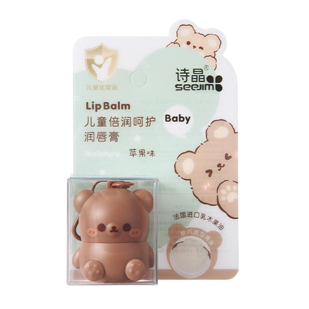 BEAIT in Keychain Bear Lip Lipstick,Lip Repair Stick, Bear