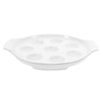 thumbnail image 1 of Ceramic Escargot Baking Dish With Dual Handles Oven Safe Snail Plate French Style Escargot Cookware For Home Restaurant For Baking Seafood Mushrooms, 1 of 2