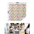 thumbnail image 5 of Cloth Napkins Set of 4 - 20x20 Inches, Colorful Polka Dot Washable Reusable Table Napkins, Watercolor Rainbow Polka Dots Soft & Absortbent Dining Napkin for Party Wedding Hotel Restaurant, 5 of 8