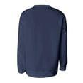 thumbnail image 5 of Crewneck Sweatshirts Women Long Sleeve Crew neck Sweatshirt Cute Pullover Tops Lightweight Fall Winter Outfits 2025 Navy S, 5 of 5
