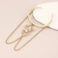 thumbnail image 3 of Bracelet Upper Arm Bicep Cuff Wrap Bangle Armlet Adjustable, Upper Arm Jewelry Cuff, 3 of 4
