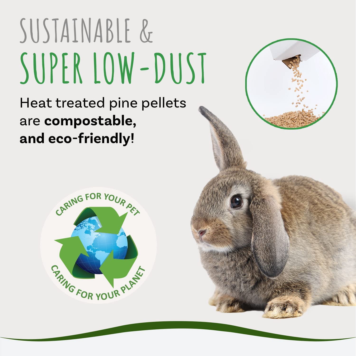 Small Pet Select - All Natural Pellet Bedding, 20lb