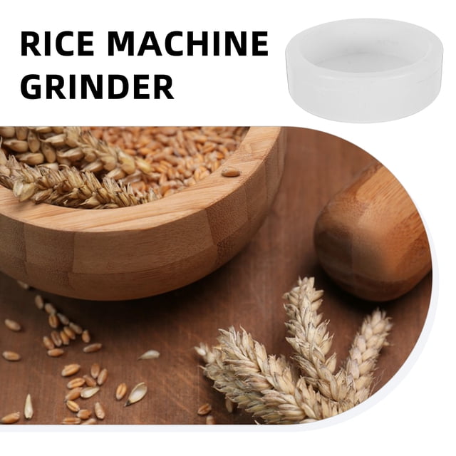HEANUJJ 1Set Household Milling Machine Grain Peeling White Plastic Compact For Home Use