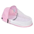 thumbnail image 1 of All-in-one portable bassinet, folding baby bed, baby swing travel bed crib newborn as a diaper bag changing station, 1 of 5