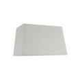 thumbnail image 3 of Aspen Creative 32037 Transitional Rectangle Hardback Shape Spider Construction Lamp Shade in Off White, 16"&nbsp;wide, Top: (8" + 14") Bottom: (10 + 16")&nbsp; x Height: 10", 3 of 6