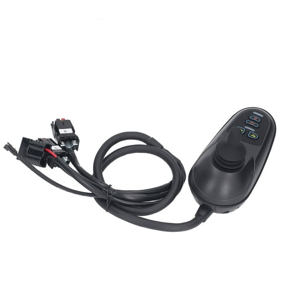 Controlador de Joystick de Silla de Ruedas Eléctrico, Joystick de Silla de Ruedas Eléctrico 50a DC24V Compatibilidad de Ando Para El Dispositivo de diversión