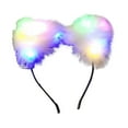 thumbnail image 2 of Diadema perfecl con orejas iluminadas decoración creativa banda para la cabeza regalo de cumpleaños accesorio fotográfico Luz colorida, 2 of 8