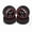 Black - Grain Pattern, variant on M Buder 4pcs Set Tires Rubber Tyre Racing Off Road Wheel Rim for RC 1:10 Car Part (6 Holes) - 2.6 inches / 65 mm