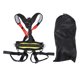 thumbnail image 2 of Arnés de seguridad ajustable con protección contra caídas para todo el cuerpo, cinturón desmontable para trabajos en altura y escalada en roca, 2 of 15