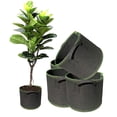 thumbnail image 1 of Bolsas de siembra CHAO 5 Bolsa de siembra de tomates para macetas de patatas 12 l no tejida color negro, 1 of 2