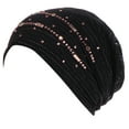 thumbnail image 2 of Herrnalise Women Mesh Long Tube Turban Caps Muslim Indian Wrap, 2 of 2
