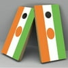 Niger Flag Cornhole Board Vinyl Decal Wrap