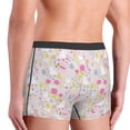 thumbnail image 4 of Bingfone Cartoon Rabbit And Butterfly Men's Underwear - Casual Stretch Boxer Briefs-Medium, 4 of 7